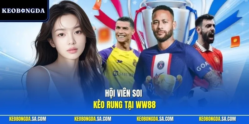 Hội viên soi kèo rung tại WW88